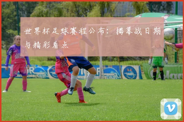 世界杯足球赛程公布：揭幕战日期与精彩看点